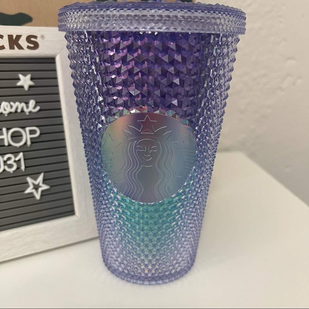 ⭐️ Starbucks Mermaid Ombre Studded Grande Tumbler 🧜‍♀️